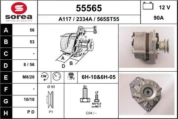 EAI 55565 - Ģenerators autodraugiem.lv