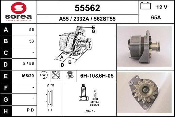 EAI 55562 - Ģenerators autodraugiem.lv