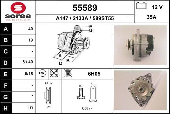 EAI 55589 - Ģenerators autodraugiem.lv