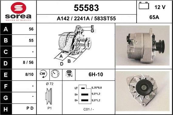 EAI 55583 - Ģenerators autodraugiem.lv