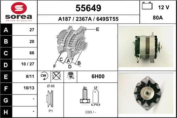 EAI 55649 - Ģenerators autodraugiem.lv
