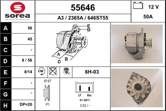 EAI 55646 - Ģenerators autodraugiem.lv