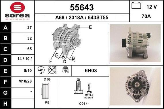 EAI 55643 - Ģenerators autodraugiem.lv