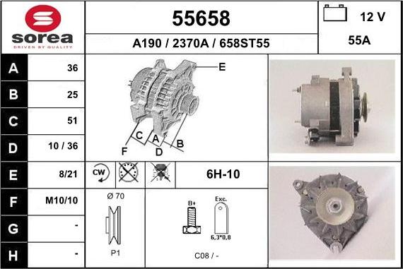 EAI 55658 - Ģenerators autodraugiem.lv