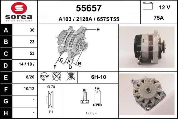 EAI 55657 - Ģenerators autodraugiem.lv