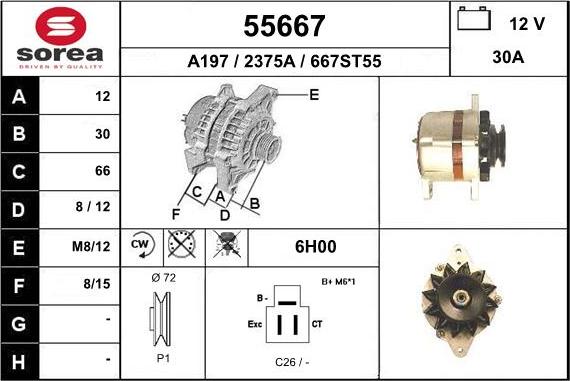 EAI 55667 - Ģenerators autodraugiem.lv