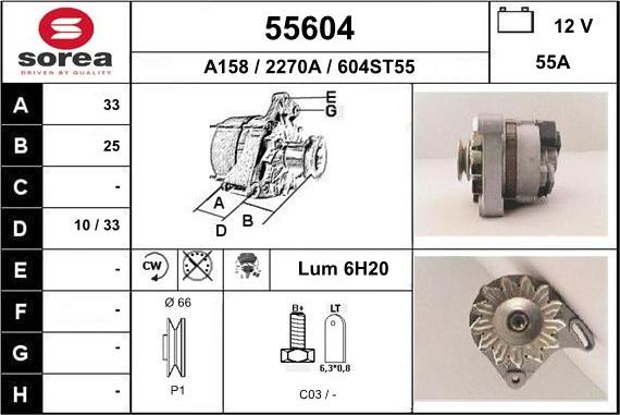 EAI 55604 - Ģenerators autodraugiem.lv
