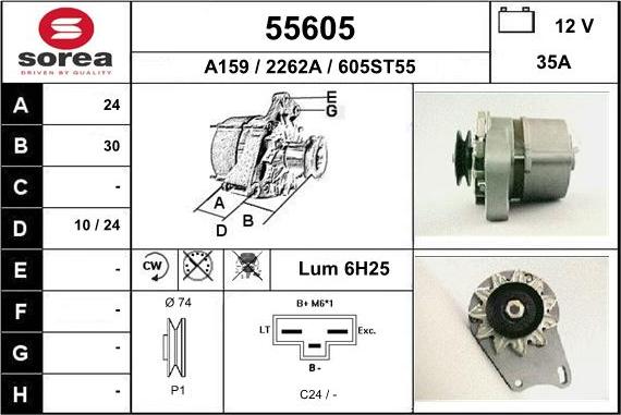 EAI 55605 - Ģenerators autodraugiem.lv