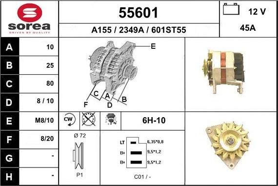 EAI 55601 - Ģenerators autodraugiem.lv