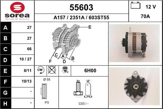EAI 55603 - Ģenerators autodraugiem.lv