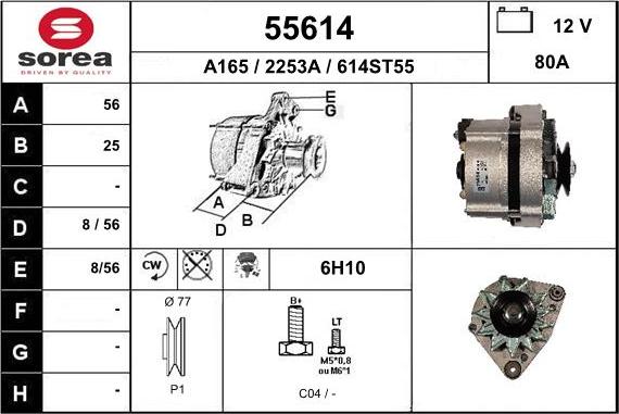 EAI 55614 - Ģenerators autodraugiem.lv