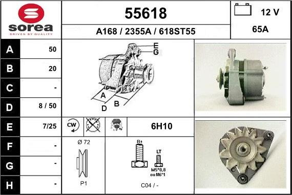EAI 55618 - Ģenerators autodraugiem.lv