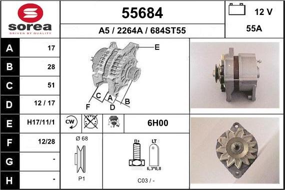 EAI 55684 - Ģenerators autodraugiem.lv