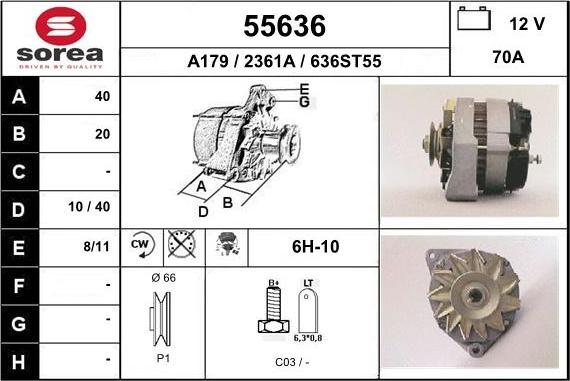 EAI 55636 - Ģenerators autodraugiem.lv
