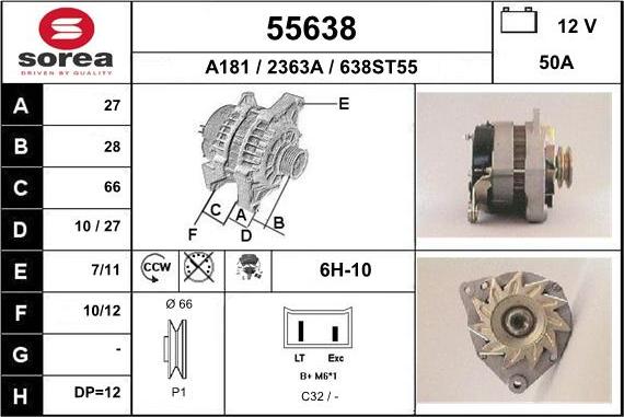 EAI 55638 - Ģenerators autodraugiem.lv