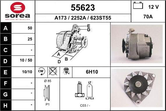 EAI 55623 - Ģenerators autodraugiem.lv
