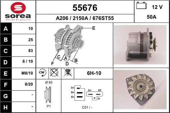 EAI 55676 - Ģenerators autodraugiem.lv