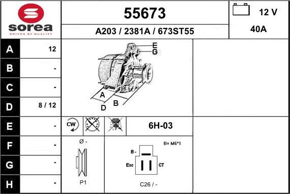 EAI 55673 - Ģenerators autodraugiem.lv