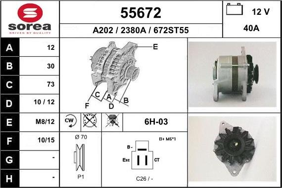 EAI 55672 - Ģenerators autodraugiem.lv