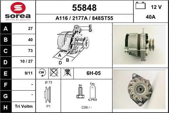 EAI 55848 - Ģenerators autodraugiem.lv