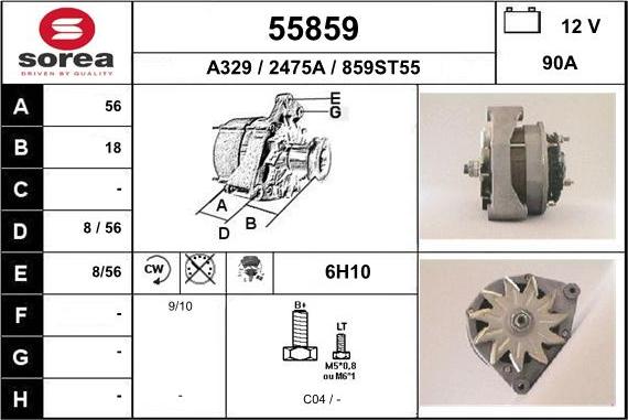 EAI 55859 - Ģenerators autodraugiem.lv
