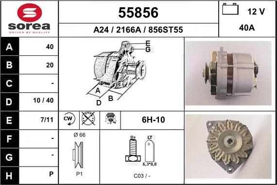 EAI 55856 - Ģenerators autodraugiem.lv