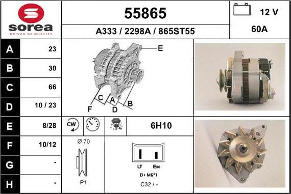 EAI 55865 - Ģenerators autodraugiem.lv