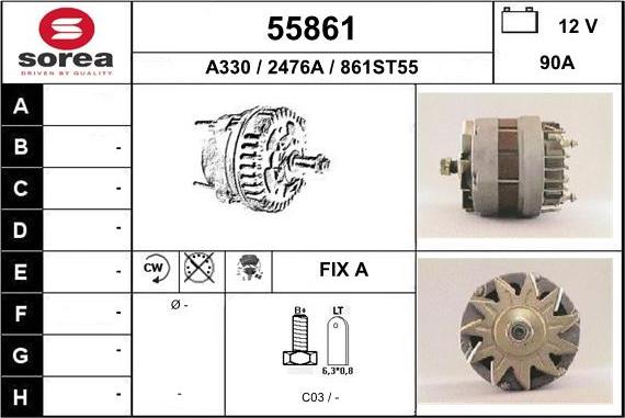 EAI 55861 - Ģenerators autodraugiem.lv