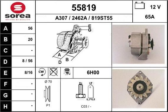 EAI 55819 - Ģenerators autodraugiem.lv