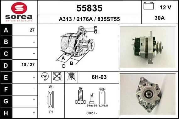 EAI 55835 - Ģenerators autodraugiem.lv