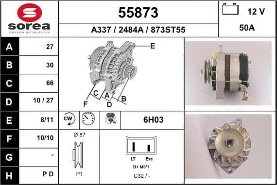 EAI 55873 - Ģenerators autodraugiem.lv