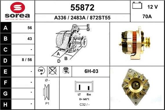 EAI 55872 - Ģenerators autodraugiem.lv