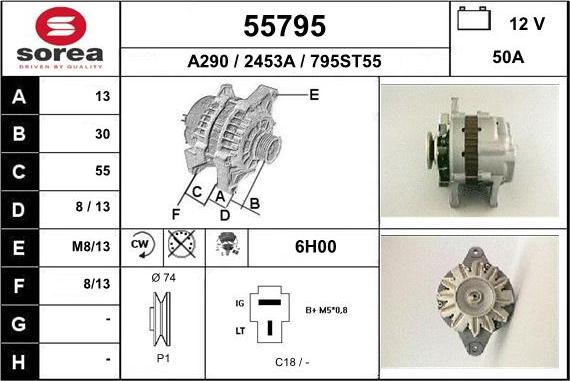 EAI 55795 - Ģenerators autodraugiem.lv