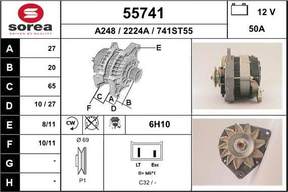 EAI 55741 - Ģenerators autodraugiem.lv