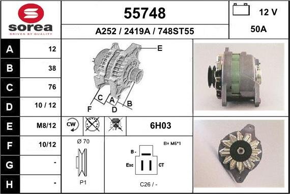EAI 55748 - Ģenerators autodraugiem.lv