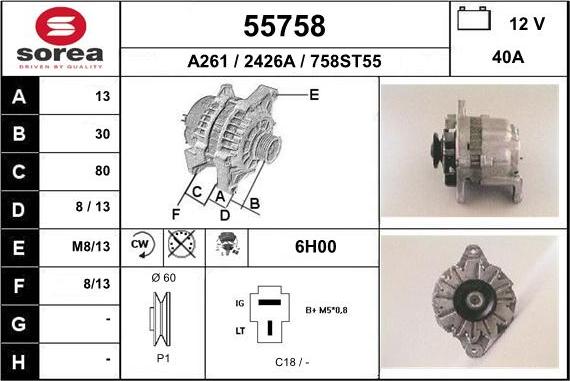 EAI 55758 - Ģenerators autodraugiem.lv