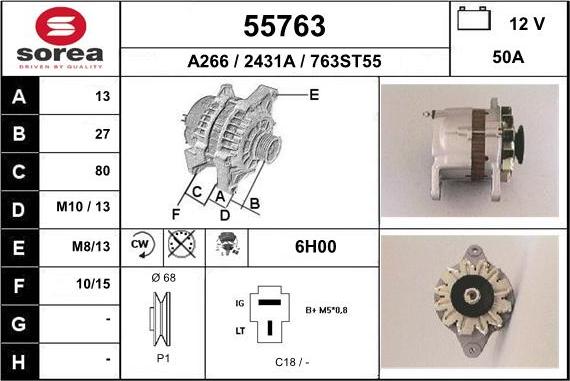 EAI 55763 - Ģenerators autodraugiem.lv