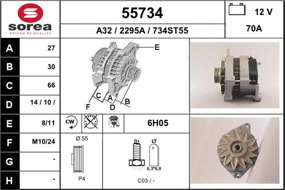 EAI 55734 - Ģenerators autodraugiem.lv