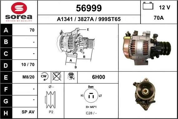 EAI 56999 - Ģenerators autodraugiem.lv