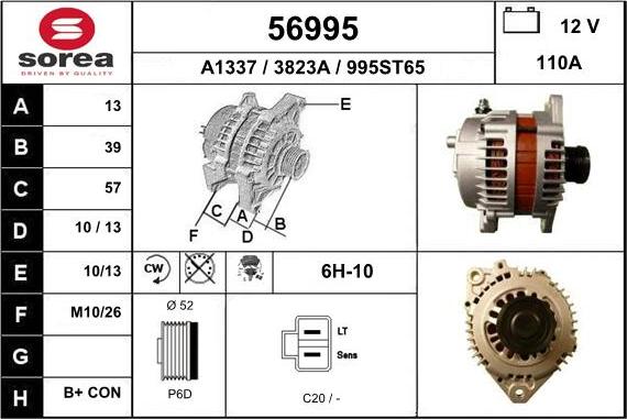 EAI 56995 - Ģenerators autodraugiem.lv