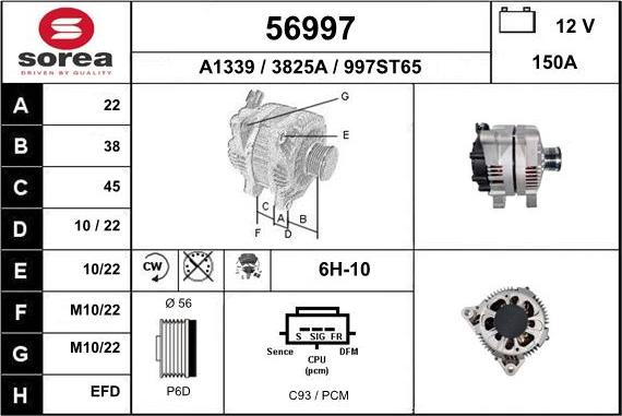 EAI 56997 - Ģenerators autodraugiem.lv