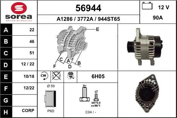 EAI 56944 - Ģenerators autodraugiem.lv