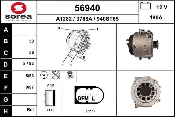 EAI 56940 - Ģenerators autodraugiem.lv