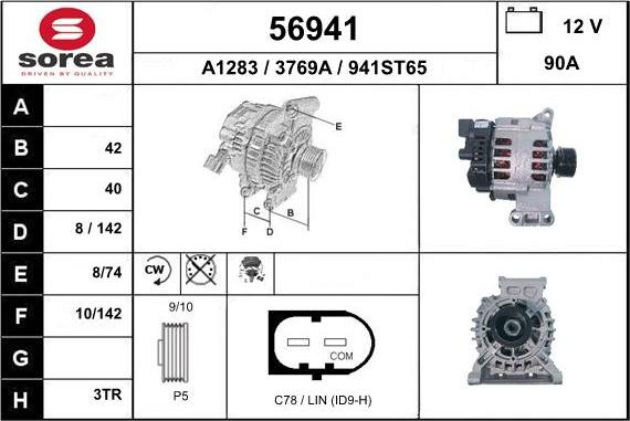 EAI 56941 - Ģenerators autodraugiem.lv