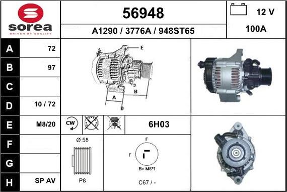 EAI 56948 - Ģenerators autodraugiem.lv