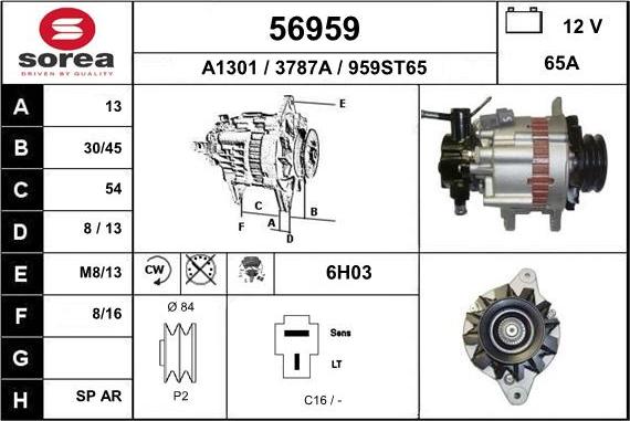 EAI 56959 - Ģenerators autodraugiem.lv