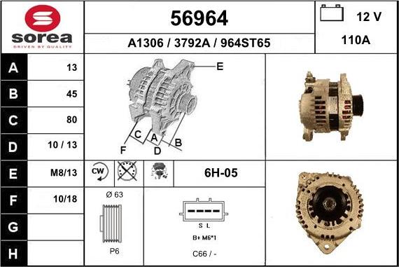 EAI 56964 - Ģenerators autodraugiem.lv