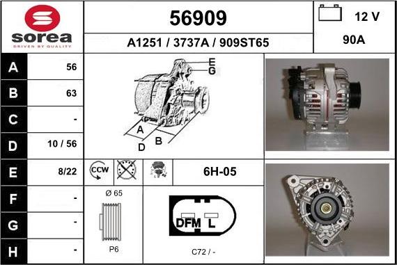 EAI 56909 - Ģenerators autodraugiem.lv