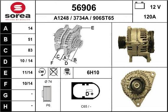 EAI 56906 - Ģenerators autodraugiem.lv