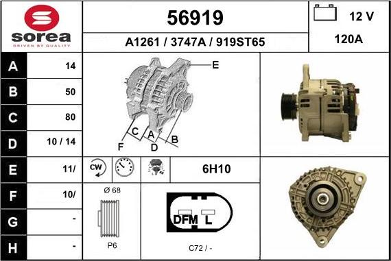 EAI 56919 - Ģenerators autodraugiem.lv